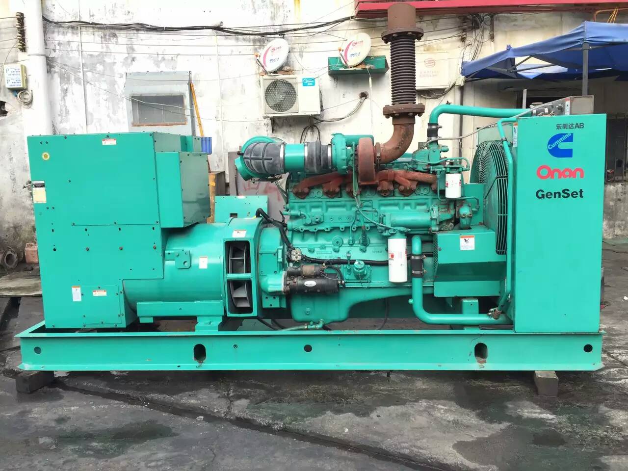 漠河租赁发电机-柴油发电机不正常冒烟的原因