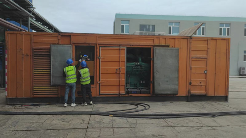 漠河如何检查柴油发电机组的机油油位?